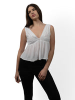 Melrose Place Tops White