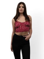 Melrose Place Tops Red
