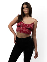 Melrose Place Tops Red
