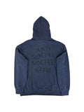 Anti Social Social Club Deaf Tone Premium Hoodie - MIDNIGHT BLUE