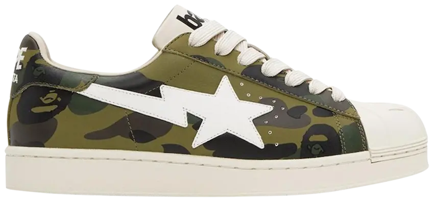 BAPE SKULL STA 1ST GREEN CAMO
