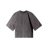 Yeezy Gap Engineered by Balenciaga Logo No Seam Crop Tee - Dark Grey