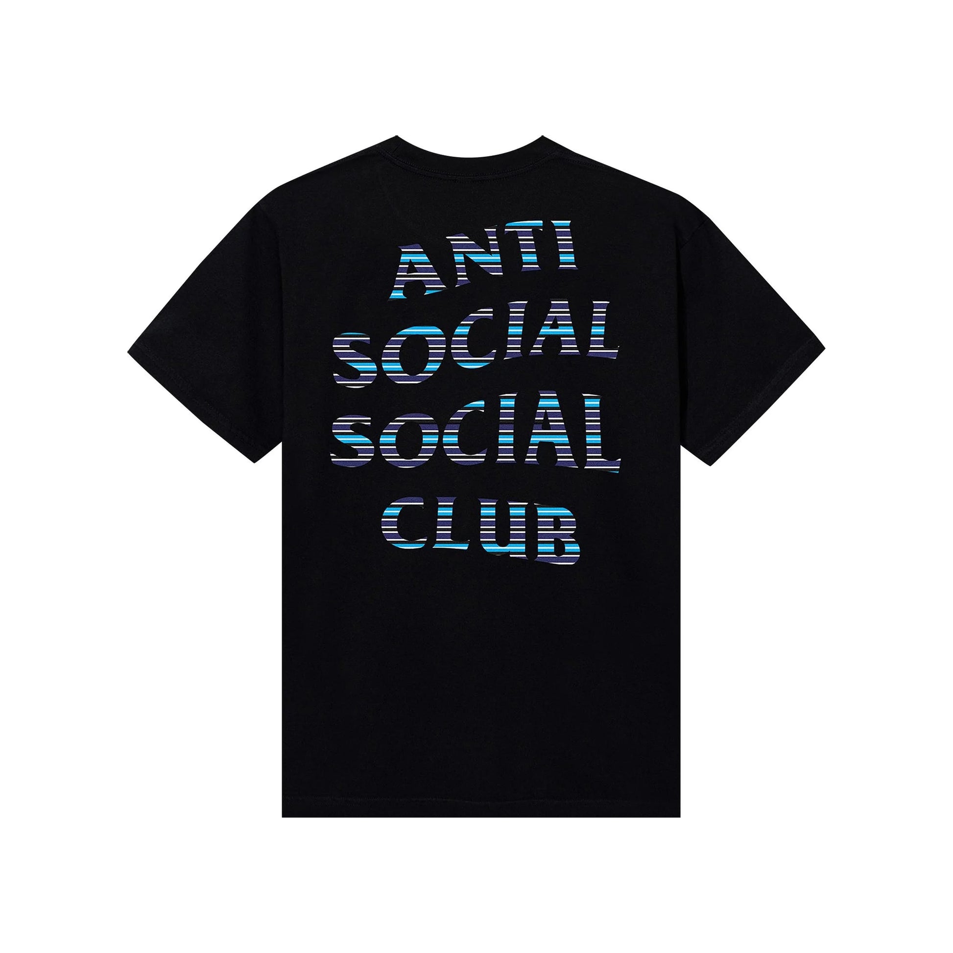Anti Social Social Club x Fragment Design Logo Tee - Black/Blue