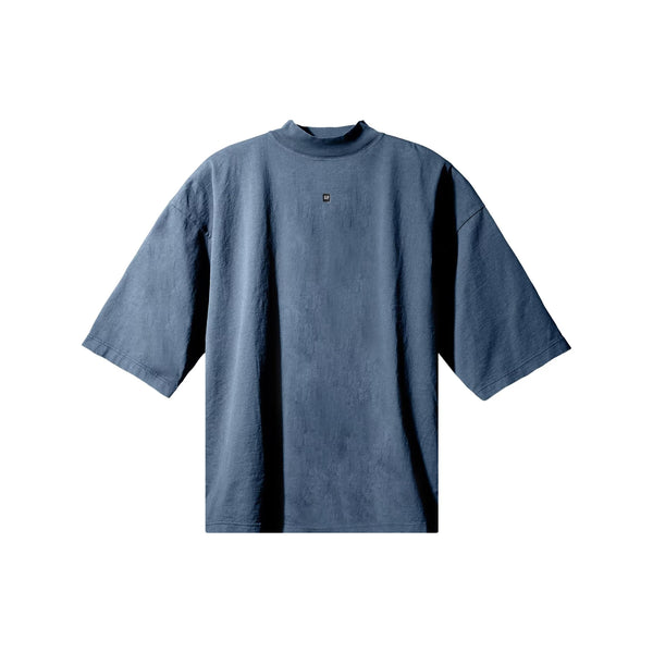 Yeezy Gap Engineered by Balenciaga Logo 3/4 Sleeve Tee - Dark Blue