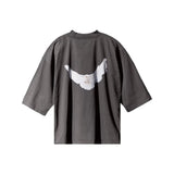 Yeezy Gap Engineered by Balenciaga Dove 3/4 Sleeve Tee - Dark Grey