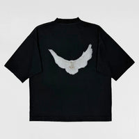 YGEBB 2022 Quarter Sleeve Dove Tee In Black