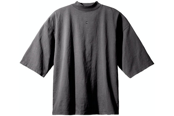 Yeezy Gap Engineered by Balenciaga Logo 3/4 Sleeve Tee - Dark Grey