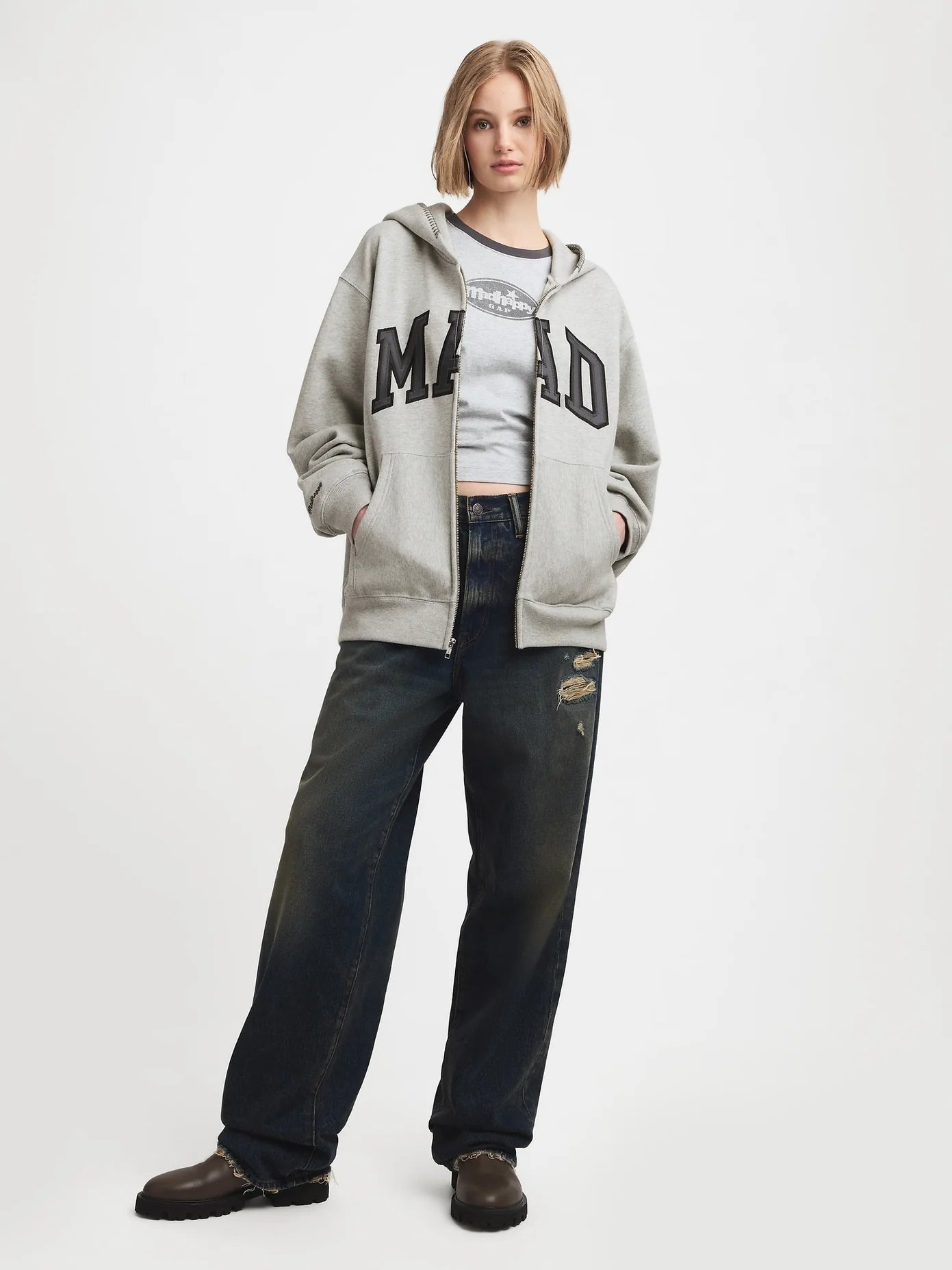 Gap - MadHappy - Mad Full-Zip Hoodie -Light