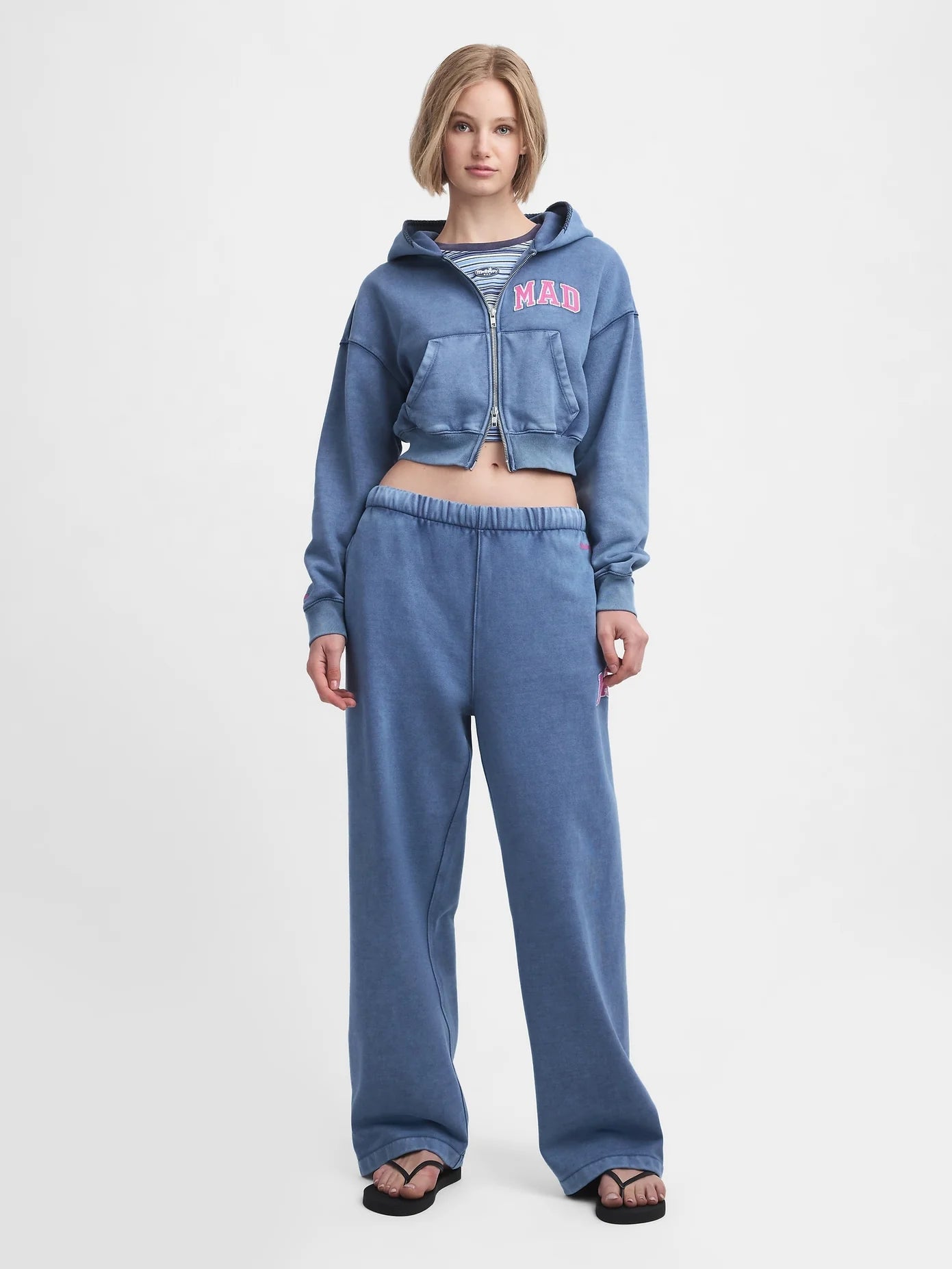 Gap - MadHappy - Straight Leg Sweatpant - Navy