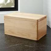 NS CARTER WOOD BREAD BOX