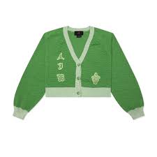 Jordan x UNION x Bephies Beauty Supply Women's Cardigan Chlorophyll/Lime Ice