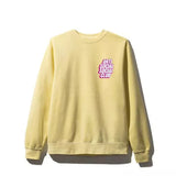 Anti Social Social Club Blocked Crewneck - Yellow