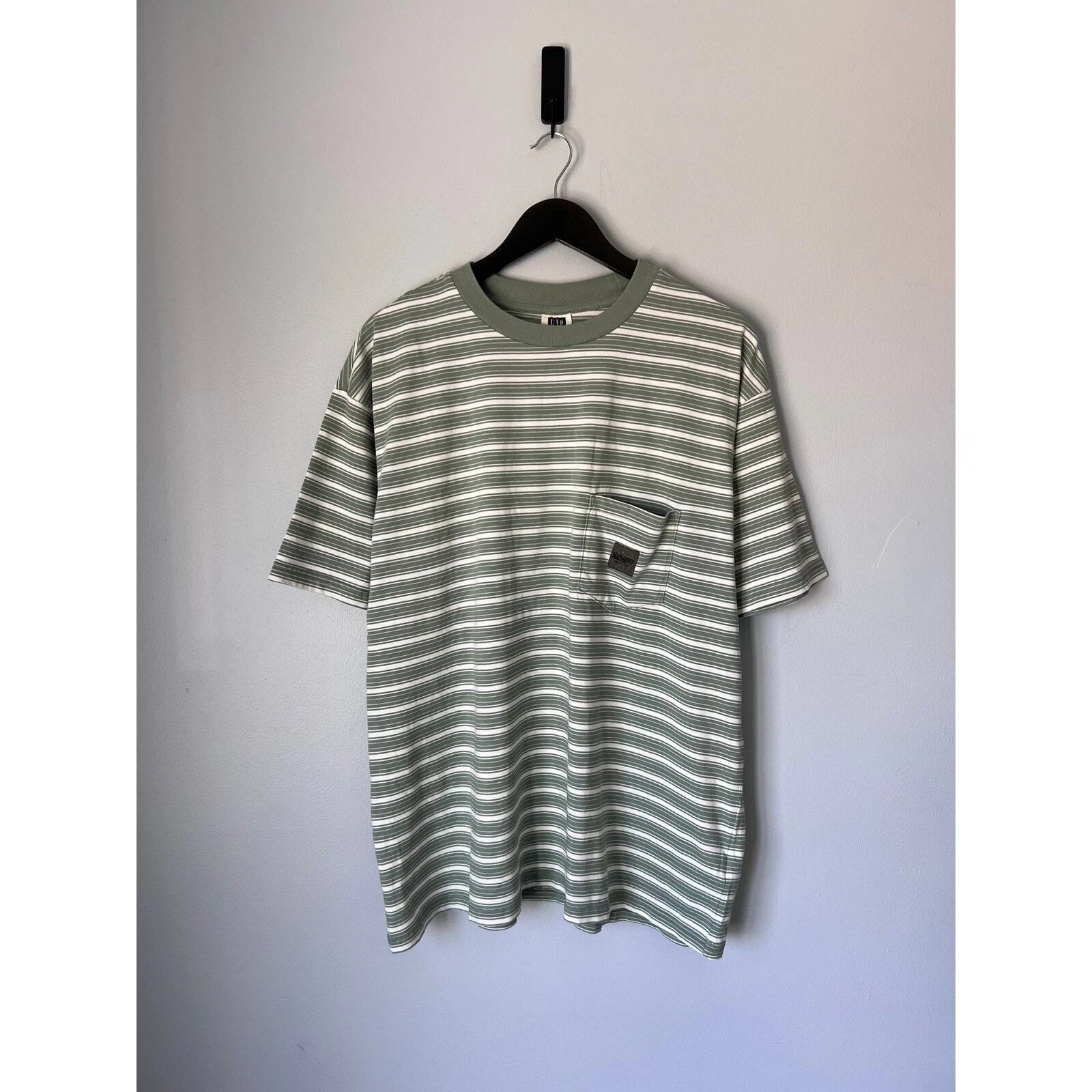 Gap - MadHappy - Stripe Tee - Sea Spray