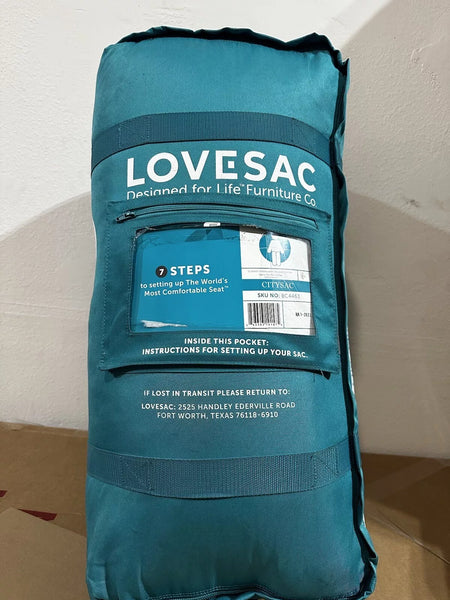 Lovesac city sac bean bag