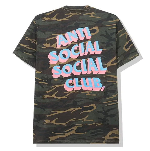 Anti Social Social Club Popcorn Tee - Camo